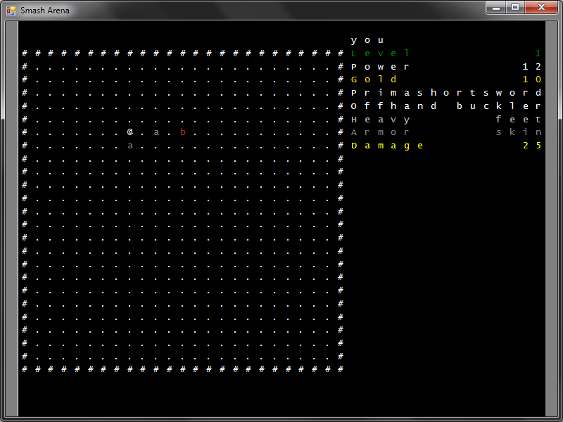 You smash the bat! Yeah, that's right, THAT bat, all the way over THERE... it went FLYING, didn't it? :D
